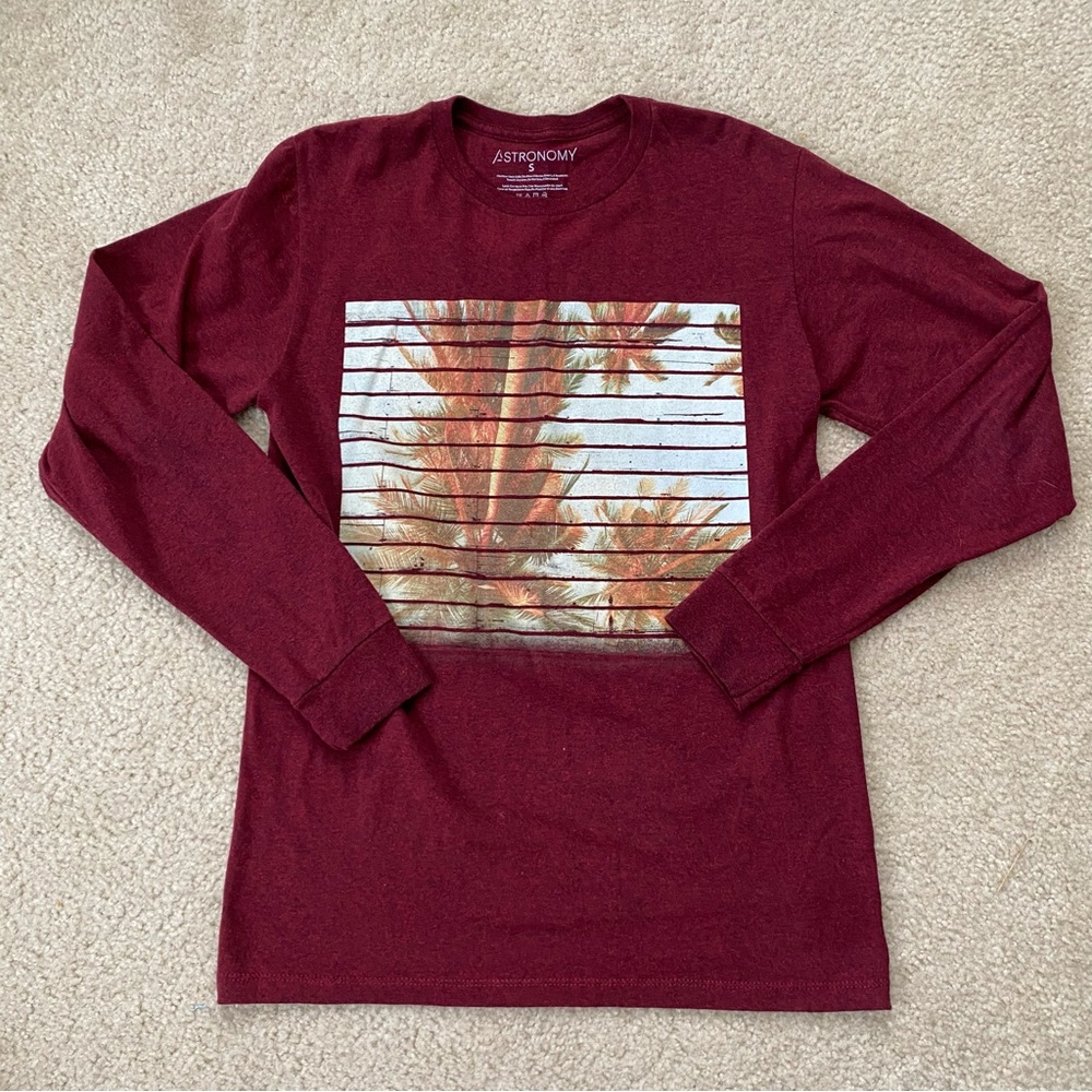 Astronomy Palm Tree Tee